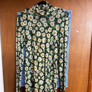 AFRM sheer daisy dress